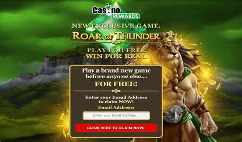 casino rewards free spins roar of thunder|Casino Rewards Roar of Thunder 2023 .
